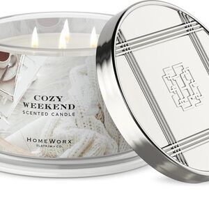 HomeWorx Cozy Weekend Scented Candle 18 oz